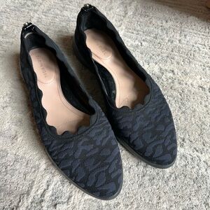 Taryn Rose Dasha Navy Blue‎ Animal-print Slip-on Loafers Women's Size
10 EUC